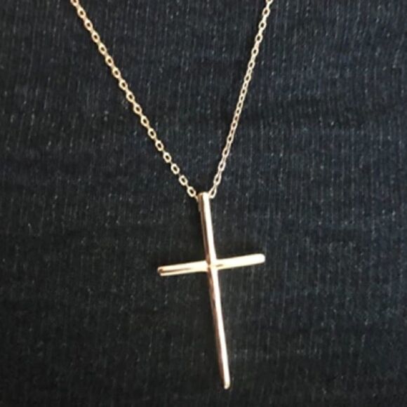 Sterling Silver Cross Necklace - Picture 8 of 14
